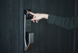 מנעול טביעת אצבע